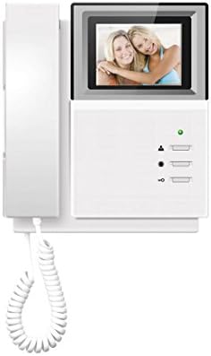 JKW 4.3 Inch Color Video Door Phone Doorbell 1 to 3 Video Intercom System Night Vision SONY CCD Camera Waterproof (VP03N)
