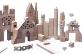 Childrens Toyshop  Spielwaren : HABA 1077 Basisbausteine Extra große Grundpackung