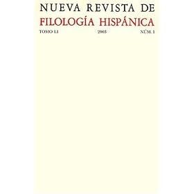 Nueva Revista De Filologia Hispanica