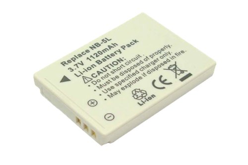 : Replacement nb-5l Battery