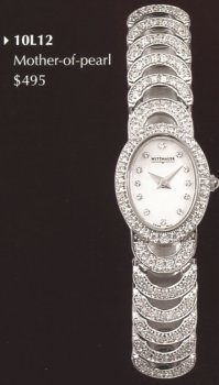 Wittnauer Watches, Women's Wittnauer Krystal Dress Watch, Style 10L12, Womens Watches, Womens Wittnauer Watches