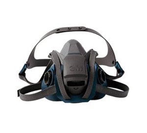 3M Rugged Comfort Quick Latch Half Facepiece Reusable Respirator - Size: Medium