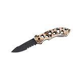 Buck 872CMX Camo Sandman TM, Liner Lock Folding Knife by Buck Knives