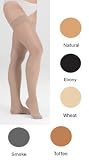 Mediven Sheer & Soft Women's Thigh Highs 20-30 mmHg Petite and Regular Lengths Closed Toe
