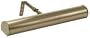 Advent 14" Antique Brass Picture Light