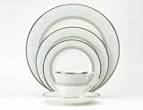 Noritake Renaissance - Yasmin Celadon with Platinum Dinnerware Set 45-pc.