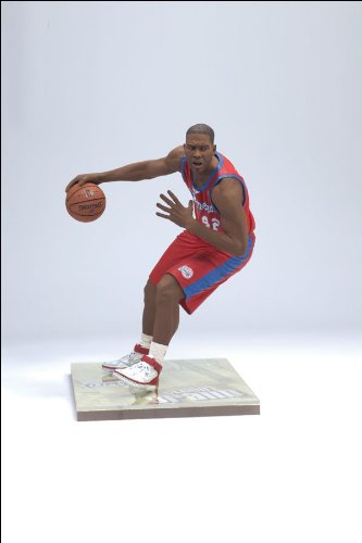 McFarlane Toys NBA Sports Picks Series 12 Action Figure Elton Brand 2 (Los Angeles Clippers) Red Jersey