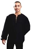 Adult Renaissance or Pirate Shirt in Black - Mens Large
