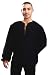 Adult Renaissance or Pirate Shirt in Black - Mens Large