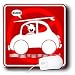 Mark Grace SCREAMNJIMMY Surfing - NO SURFIN ZONE red sign 2 - Mouse Pads