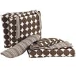 dwellbaby Bedding Set Chocolate Dots