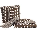 dwellbaby Bedding Set Chocolate Dots