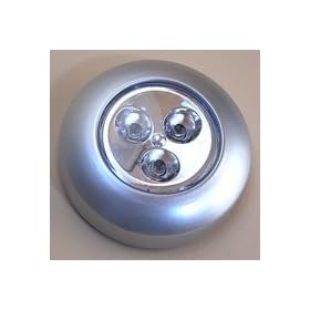 Led Push Lights with Batteries - 5 Pack