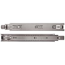 Sugatsune ESR-3813 304 Stainless Steel Drawer Slide, Full Extension, Positive Stop (Pair of 2)