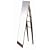 Umbra Trellis Floor Mirror with Towel Ladder Stand- Espresso