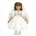 PORCELAIN CATHOLIC FIRST COMMUNION DOLL WHITE DRESS