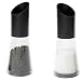 Kitchen & Housewares : Topsy -Turvy Upside-Down Salt & Peppermill In Black And Crystal Base 167mm