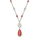 University of Alabama Crystal Logo Necklace