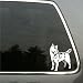 Husky Dog vinyl decal small