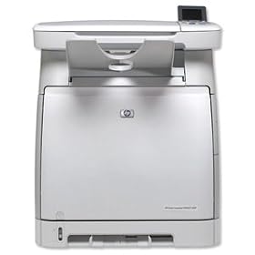 HP Color LaserJet CM1017 MFP - Multifunction ( printer / copier / scanner ) - colour - laser - copying (up to): 8 ppm (mono) / 8 ppm (colour) - printing (up to): 8 ppm (mono) / 8 ppm (colour) - 250 sheets - Hi-Speed USB, 10/100 Base-TX