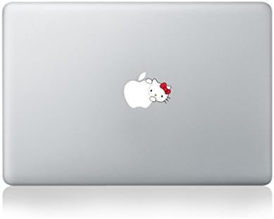 Crisp Decals Hello Kitty Apple Macbook Vinyl Skin Sticker Decal for Retina/Air/Pro 13"