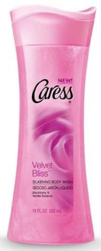Caress Body Wash, Velvet Bliss, 18Ounces Bottles (Pack of 3)