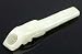 Chinese Green Jade Cigarette Holder, Light Jade Holder Carved in a Dragon Shape