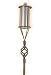 72 Inch Ground Torch (set Of 12) Finial Black With Pewter