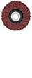 Proxxon Two 28590 2-Inch diameter 100-Grit Flap Discs
