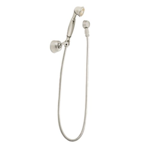 Moen 3861EPBN Showering Accessories-Basic Eco-Performance Handheld Shower, Brushed Nickel