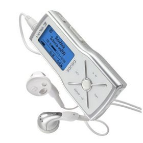 Sandisk 1GB Sansa m240 Silver MP3 Player NEW [SDMX3-1024-A18, Hassle-Free Packaging] by SanDisk