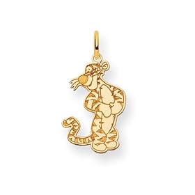 Disney Tigger Charm in 14k Yellow Gold by