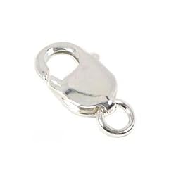 Sterling Silver Lobster Claw Clasp Large Bracelet