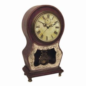 2415 Banjaluka Wooden pendulum tabletop clock