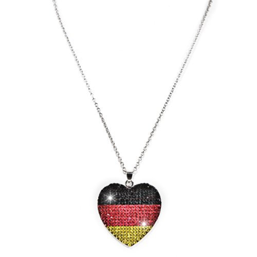 schmuck-art Kette WM Heart Germany 26534