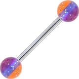 PURPLY PUSHOVER Barbell Tongue Ring