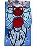 Marvel Spider-man Bath Mat and Toilet Contour : 2 pcs set