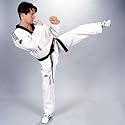 Adidas Grandmaster Uniform with Stripes size 5