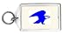 Keychain with post office eagle image