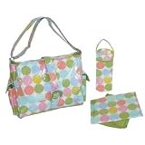 Kalencom Dots Diaper Bag - Cream