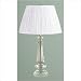 Garrat Table Lamp with Classic Shade in Crystal
