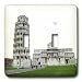 Vacation Spots - Tower Of Pisa Italy - Light Switch Covers - double toggle switch