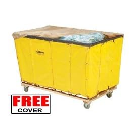 24 Bushel Yellow Vinyl Basket Truck, Bulk Truck