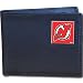 NHL Bifold Leather Wallet in Tin - New Jersey Devils
