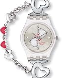 Swatch - LK293G - Montre femme Sparkling Love r�sine et acier - Mouvement Quartz