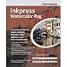 Inkpress Watercolor Linen, Texture Matte Archival Cotton Rag Inkjet Paper, 15mil., 250gsm, 13x19", 25 Sheets.