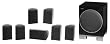 Sony SA-VE367T 7.1 Channel Micro Satellite Speaker System
