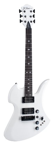 B.C. Rich Mockingbird ST MGSTPW Mockingbird ST Electric Guitar, Pearl White