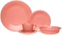 Fiesta Rose 855 20-Piece Dinnerware Set, Service for 4