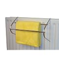 CHROME RADIATOR RAIL CLOTHES CURVED TOWEL AIRER DRYER